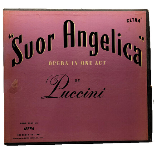Puccini suor angelicia - angelicia, vinyl