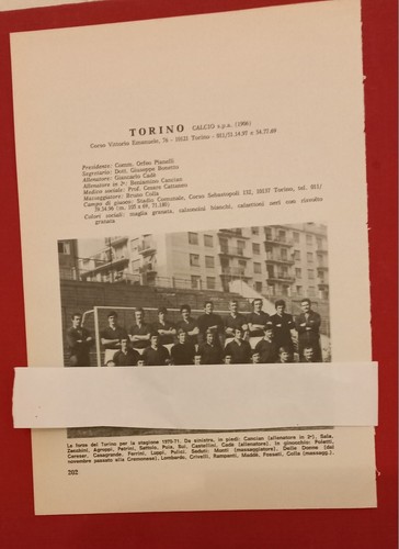 Torino squadra pulici etc - torino,