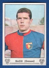 FIGURINA CALCIATORI PANINI 1964/65 - RECUPERO - BASSI - GENOA
