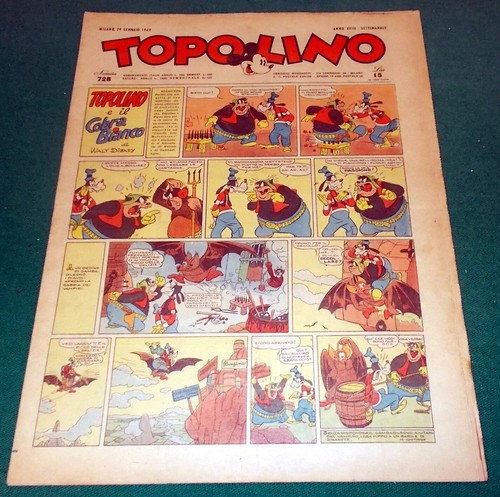 Topolino giornale 728 - topolino, n.
