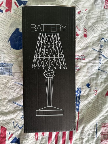 Kartell battery lamp crystal - kartell,