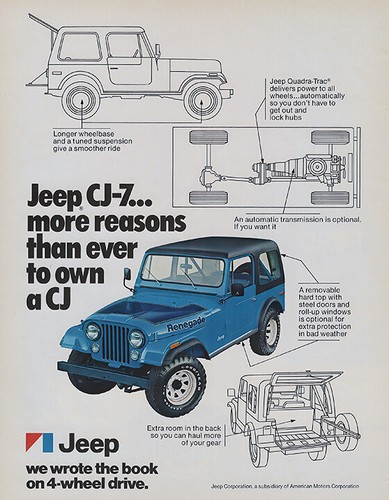 Poster pubblicitario jeep - pubblicitario,