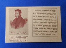Cartolina Agostino Bassi Naturalista Botanico Mairago Lodi Pasteur Livorno