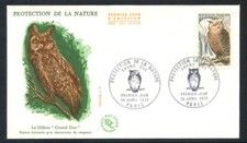 Busta 1972 - FRANCIA - GUFO REALE - BUSTA FDC - LOTTO/25805