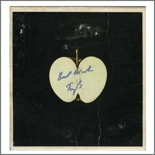 Tony barrow signed 1960s apple - signed,