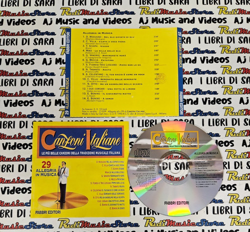 Compilation allegria in - cd,