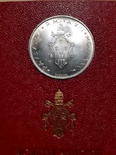 VATICANO PAOLO VI° 1975 ANNO XIII 500 LIRE ARGENTO DA DIVISIONALE FDC