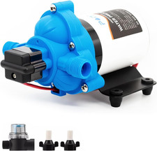 Pompa Acqua, Pompa Autoadescante 12V 3,1 Bar 45 PSI Pompa Ad Acqua Ad Alta Press