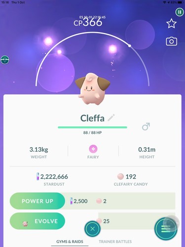 Raro pokemon baby cleffa - pokemon,