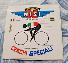 ADESIVO STICHER CERCHI NISI MONCALIERI CAMPIONE D'ITALIA, DEL MONDO E OLIMPICO