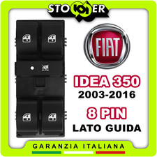 Pulsantiera Alzacristallo Interruttori Vetri per FIAT IDEA 350 2003-2016 8PIN