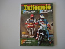 TUTTOMOTO 9/1989 APRILIA TUAREG 125/HONDA NX 125/FANTIC TRIAL 50/SUZUKI DR 750