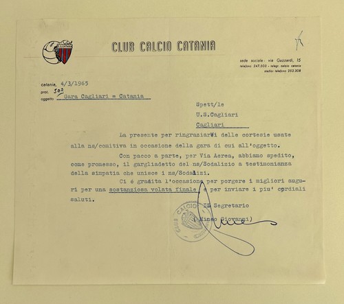 Lettera carta - 04/03/65,