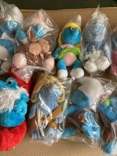Puffi Peluches Kinder E Ferrero Anni 90