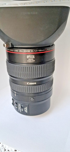 Canon video lens 20x zoom - canon,