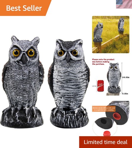 Inch scarecrow owl decoys - inch,