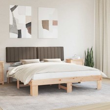 Letto con Testiera Rivestita