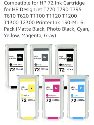 Inchiostro per designjet - hp,