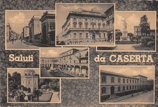 Cartolina Caserta vedute varie