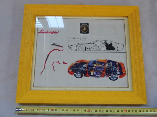 Quadro con francobollo - quadro,