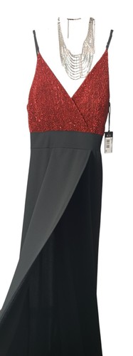 Vestito lungo con paillettes - , e