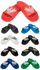 Ciabatte uomo mare piscina beachwear EMPORIO ARMANI articolo X4PS01 XL828 SLIPPE