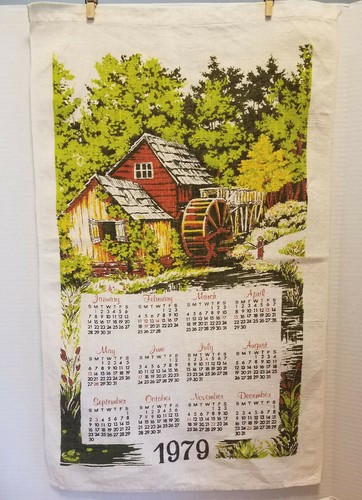 Calendario vintage 1979 cucina - 1979,