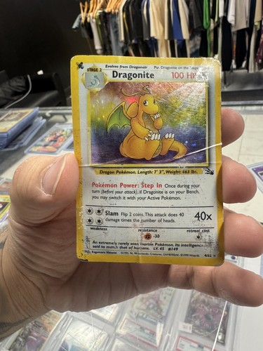 Pokémon fossil dragonite holo - fossil,
