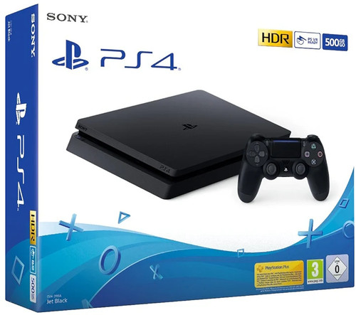 Sony playstation slim 500gb - 4,