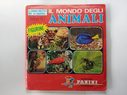 Album mondo degli animali - il,