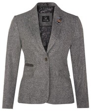 Giacca Da Donna Tweed A Rete