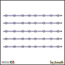 KIT 5 BARRE LED TV PER LG 60UU640C 60UM7100PLB 60UU640