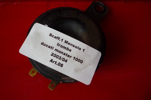 Supporto tromba clacson ducati - tromba,