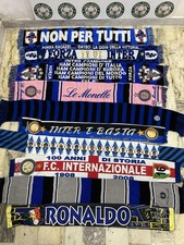 10 sciarpe calcio LOTTO STOCK INTER shirt maillot trikot jersey