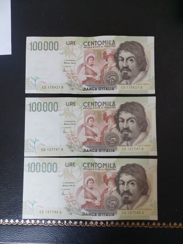 100 000 lire caravaggio - 100.000,