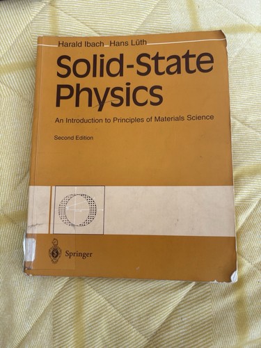 Solid state physics book - solid,