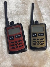 Alinco Dj-p321 Set Walkie Talkie Radio Bidirezionale Uhf Ricetrasmettitore Fm Portatile