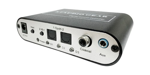 Decoder audio surround