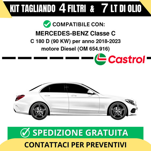 Tagliando per mercedes benz - tagliando,