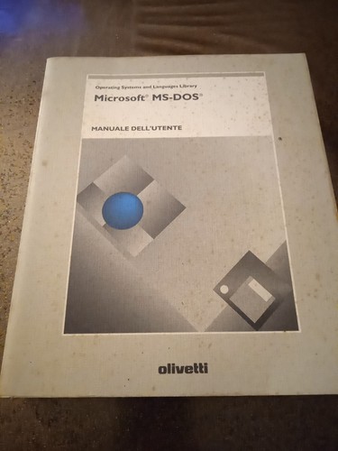 Microsoft dos olivetti - ms,
