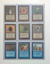 Magic MTG International Edition IE POWER 9 P9  Black Lotus Mox Timetwister