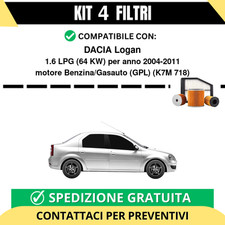 Kit 4 Filtri Tagliando per