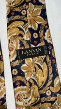 Cravatta Lanvin 100% Seta
