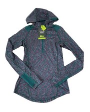 Felpa con cappuccio REI nuova con etichetta Screenline escursioni all'aperto 