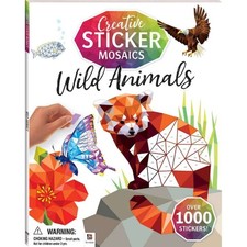 Creative Sticker Mosaics: Wild