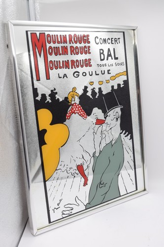 Specchio vintage moulin - vintage, rouge