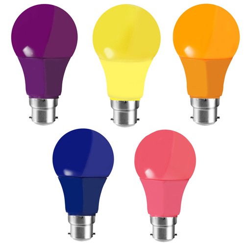 Lampadine led colorate b22 - colorate,