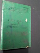 Carta Circolazione BE 1