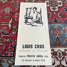 LOUIS CROS Couturière AFFICHE