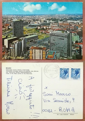 Milano panorama nuovo - -, centro